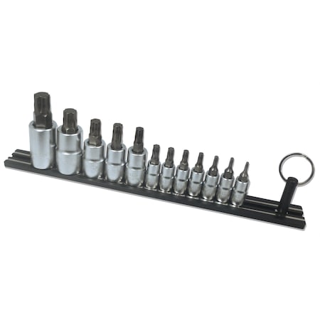 Vim Tools VIM Tools 12-Piece Torx Plus Driver Set on Black Magrail TMS-TXIP6